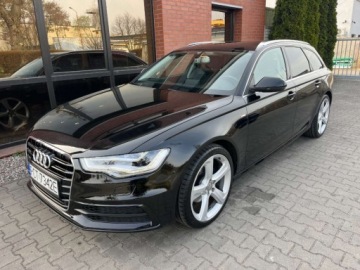 Audi A6 C7 Avant Facelifting 2.0 TDI ultra 190KM 2014 Audi A6 Avant 2.0 diesel 190 KM automat zarej w PL zadbany mozliwa za