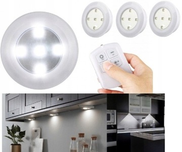 комплект из 3 светодиодных лампочек ДИСТАНЦИОННЫЙ ТАЙМЕР сенсорный BRIGHT