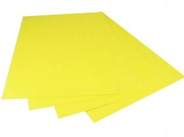 Papier brystol A4 Kreska 170g 20 ar.cytrynowy