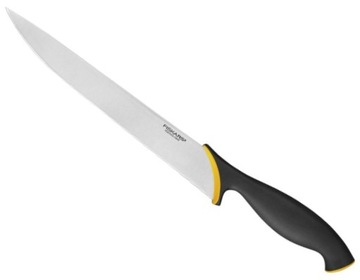 FISKARS NÓŻ DO MIĘSA DROBIU RYB DO KROJENIA PORCJOWANIA UNIWERSALNY 24 CM