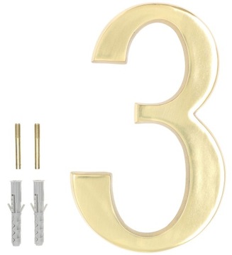 CYFRA MOSIĘŻNA NUMER NA DOM 20CM OZNACZENIE DOMÓW