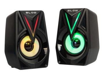 НАБОР ДИНАМИКОВ ДЛЯ НОУТБУКА BALANCE 2.0 GAMING LED RGB USB 5V 8W