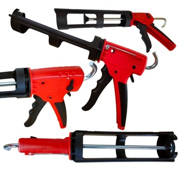 4PRO 4PROW WYCISKACZ PISTOLET DO SILIKONU FUG MAS 300ML 3w1