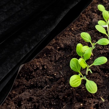 ТКАНЬ AGROTWOVEN 50г 1,6x5м ЧЕРНАЯ AGROTWOVEN UV ПЛОТНЫЙ КОВРИК ПРОТИВОсорняков