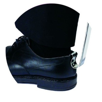 ЛОЖКА ДЛЯ ОБУВИ МЕТАЛЛИЧЕСКАЯ, БОЛЬШАЯ, ДЛИННЫЙ КРЮК