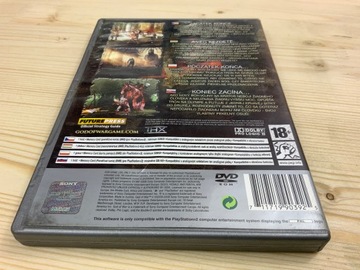 GOD OF WAR II 2 диск очень хорошо+ Z PL PS2