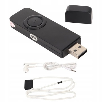 MP3-ПЛЕЕР 8 ГБ USB-НАКОПИТЕЛЬ, ЧЕРНЫЙ