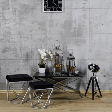 Серебряный садовый фонарь, гламурный фонарь 2в1, 53см