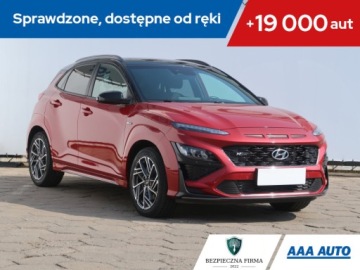 Hyundai Kona I Crossover Facelifting 1.6 T-GDI 198KM 2021 Hyundai Kona 1.6 T-GDI, Salon Polska, Serwis ASO