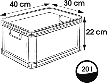 Хранитель - склад -контейнер - транспорт - коробка передач - корзина - 20 л.