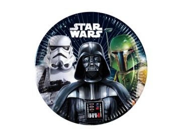 Тарілочки STAR WARS клен штурмовик VADER 8 x 20 см