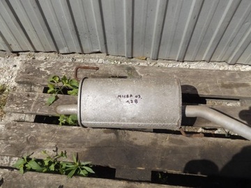 MICRA K12 1,2 TŁUMNIK WYDECH KOŃCOWY
