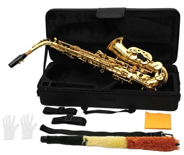 MEMPHIS MSA-100G SAKSOFON ALTOWY - ZESTAW + STROIKI