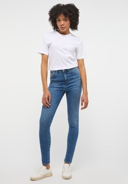 Damskie spodnie jeansowe Mustang GEORGIA SUPER SKINNY W33 L32