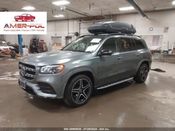 Mercedes GLS X167 2023 Mercedes-Benz GLS 2023r, 450, 4Matic, 3.0L 3.0 Benzyna 362KM