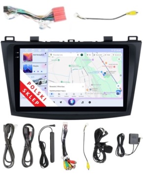 Rádio 2DIN Navigace Android Mazda 3 II 2 Carplay 6/128 Gb Dsp Lte