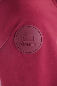 WOOLRICH Women Pink Full Zip Hooded Puffer Down Parka Jacket Size S New RRP