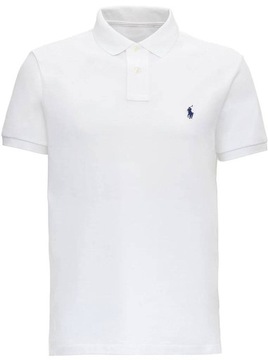 TREND U.S. Polo koszulka polo męska biała Koszula sportowa 100% bawełna M
