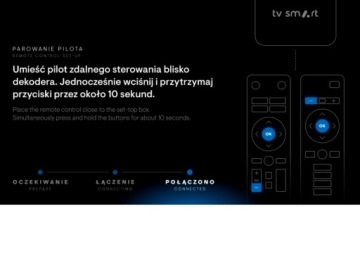 Пульт дистанционного управления для декодера Vectra Multimedia Smart 4K ANDROID BLUETOOTH