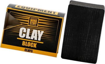 WORK STUFF Clay Block Polimerowa Gąbka Do Glinkowania Oczyszczania Lakieru