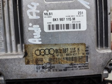 AUDI A4 1.8 TFSI ŘÍZENÍ MOTORU 8K1907115M