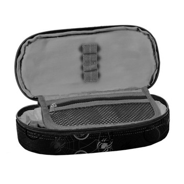 Piórnik szkolny Spider-Man BeUniq czarny pojedyńczy bez wyposażenia etui