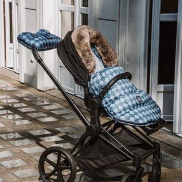 Зимний спальный мешок для коляски La Millou Combo French Lavender Velvet