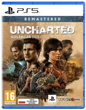 UNCHARTED KOLEKCJA DZIEDZICTWO ZŁODZIEI PS5 PO POLSKU