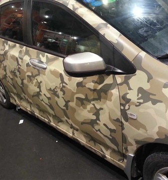 ФОЛЬГА ШПОН КАМУФЛЯЖ CAMO DESERT 50 x 152 см