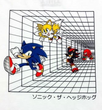 SEGA SONIC THE HEDGEHOG Футболка детская М Футболка