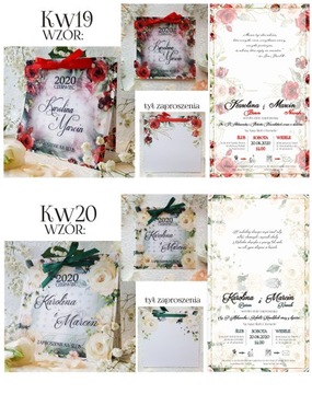 СВАДЕБНЫЕ ПРИГЛАШЕНИЯ С КАЛЕНДАРЕМ, ЦВЕТАМИ