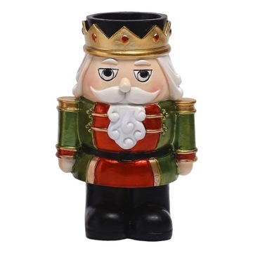 Świąteczne figurki dziadka do orzechów.