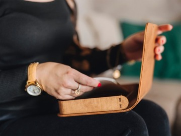 Drewniane pudełko na odbitki GRAWER PERSONALIZACJA