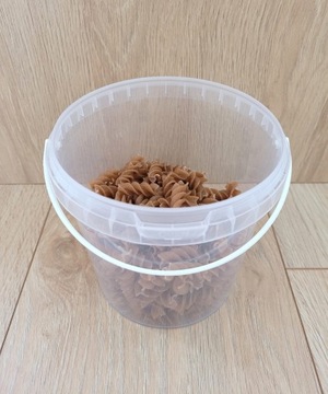 ПРОЗРАЧНОЕ ВЕДРО С КРЫШКОЙ ДЛЯ ЕДЫ, СЕРТИФИКАТ 1100МЛ