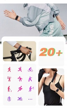 SMARTWATCH СПОРТИВНЫЕ ЧАСЫ SMARTBAND AMOLED PULS BAND PRO SPORT FIT SMS