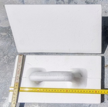 PACA STYROPIANOWA SCHED–POL Z GUMĄ 13x27 cm 130x270 mm SZLIFIERSKA KUBALA