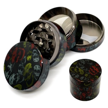 MŁYNEK GRINDER METALOWY 5 CZĘŚĆIOWY DUŻY DO CBD