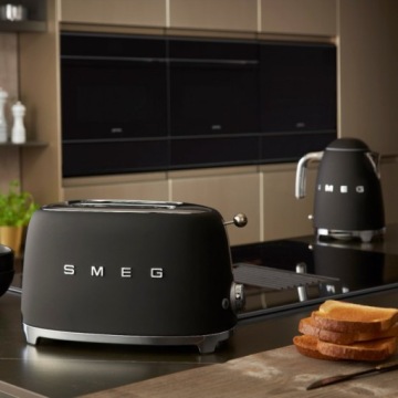 SMEG TSF01BLMEU Тостер на 2 ломтика, МАТОВЫЙ