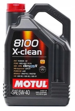 MOTUL 8100 X-clean C3 5W40 5W-40 4L