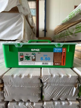 SPAX 5X50 ЗОЛОТЫЕ ВИНТЫ ДЛЯ НАСТОЙКИ, 850 ШТ.