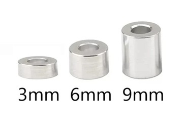 ВТУЛКА ДИСТАНЦИОННАЯ 6 ММ ОТКРЫТАЯ С V-ПАЗОМ 10 шт.