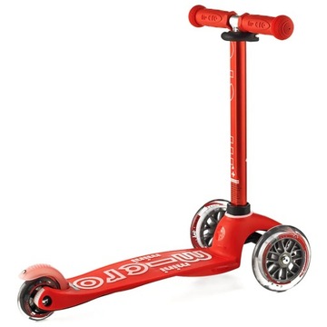 Детское кресло Mini Micro Deluxe 3 в 1, красный самокат