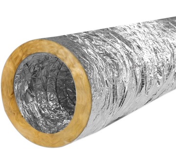 Przewód wentylacyjny izolowany termoflex rura kanał SONO ALD 250 10mb FIXO