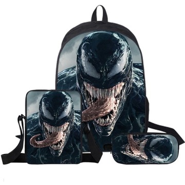 VENOM ZESTAW 3D PLECAK TORBA PIÓRNIK