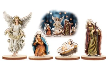 4 Figurki do Szopki BOŻONARODZENIOWEJ SZOPKA BOŻONARODZENIOWA Postać V2 M