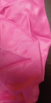 Mango różowa satynowa Sukienka mini defekt 34