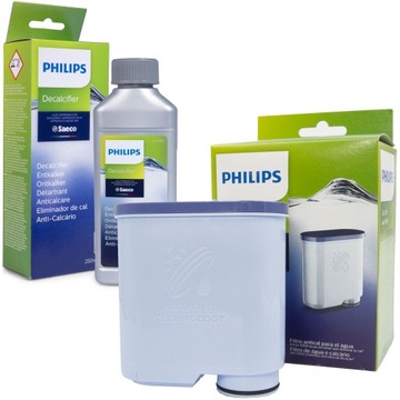 Philips Saeco CA6700/10 250ml Odkamieniacz + filtr AquaClean CA6903