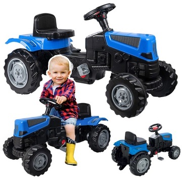 ТРАКТОР С ПЕДАЛАМИ ОГРОМНЫЙ ТРАКТОР ДЛЯ ВЕЛОСИПЕДА ДЛЯ ДЕТЕЙ 95см ГРУГ 95см