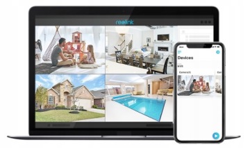 IP-камера Reolink RLC-511WA, 5 МП, зум, Wi-Fi 2,4 и 5 ГГц