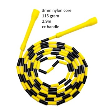 NEVERTOOLATE HARD BEADS CC handle hard beads 2.9m length jump skipping